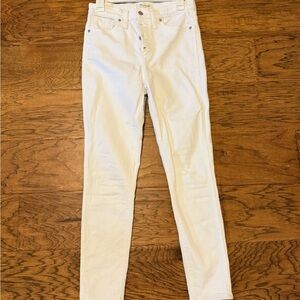 Madewell Women's Skinny Jeans in White